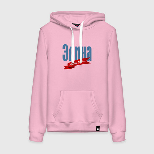 Женская толстовка-худи Элина - ограниченный выпуск / Светло-розовый – фото 1