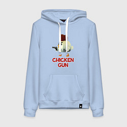 Женская толстовка-худи Chicken Gun chick