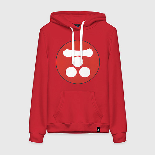 Женская толстовка-худи Клан Мори Total War: Shogun 2 / Красный – фото 1