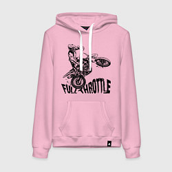 Женская толстовка-худи Полный газ