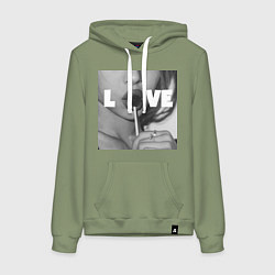 Женская толстовка-худи Непристойная девушка с чупа чупсом