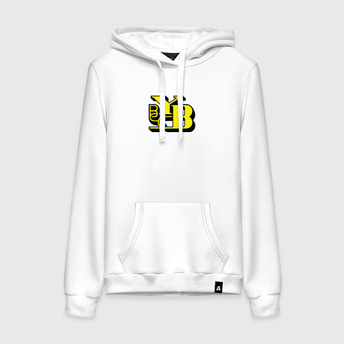 Женская толстовка-худи Young Boys sport fc / Белый – фото 1