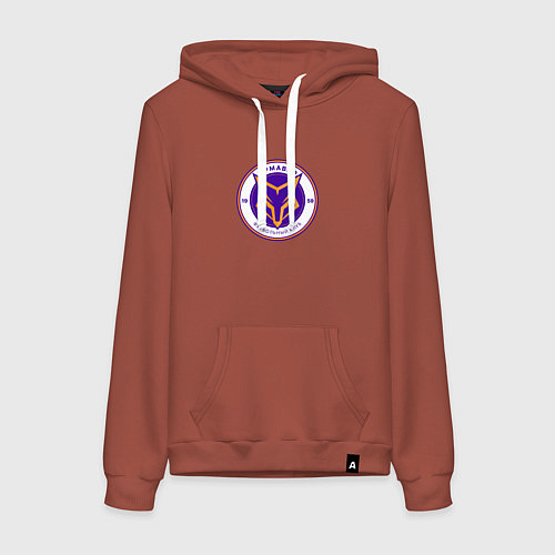 Женская толстовка-худи Армавир фк клуб / Кирпичный – фото 1