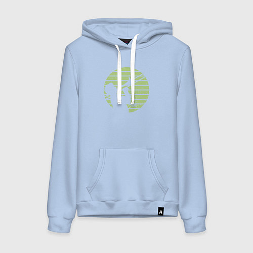 Женская толстовка-худи Джазовый трубач / Мягкое небо – фото 1