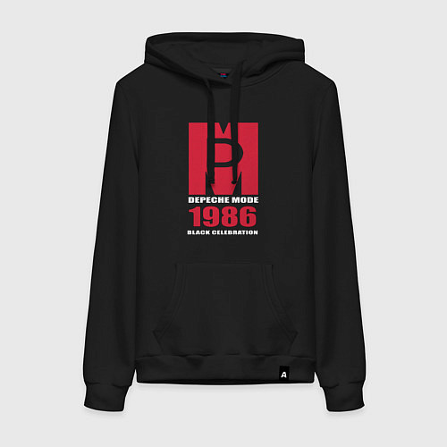 Женская толстовка-худи Depeche Mode - Black Celebration album merch / Черный – фото 1