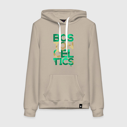 Женская толстовка-худи Селтикс / Миндальный – фото 1