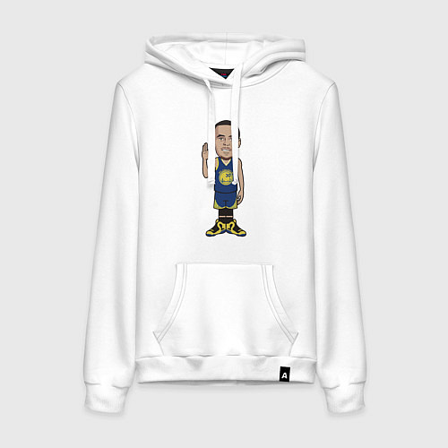 Женская толстовка-худи Стефен Карри / Белый – фото 1