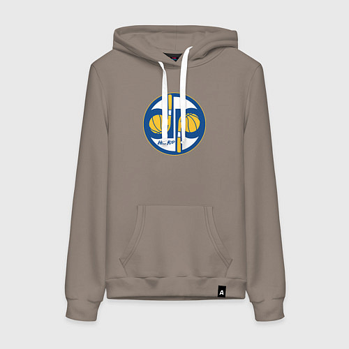 Женская толстовка-худи Warriors hoop kid / Утренний латте – фото 1