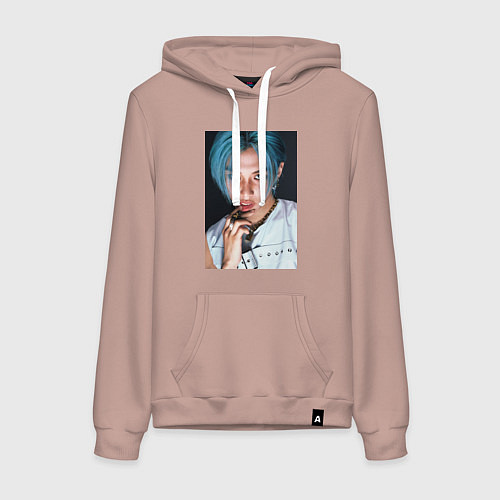 Женская толстовка-худи Felix Rock Star Stray Kids / Пыльно-розовый – фото 1