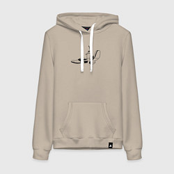 Женская толстовка-худи Бархатные тяги мем с Планктоном из мультика