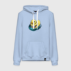 Женская толстовка-худи Devil duck