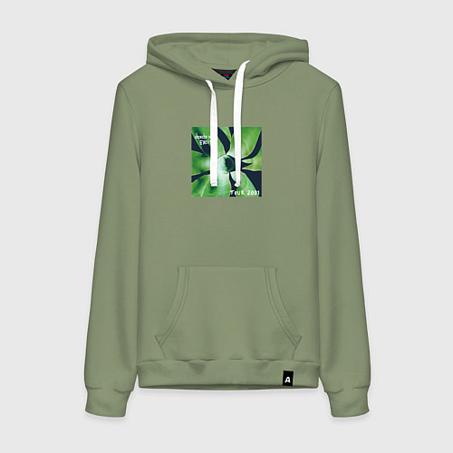 Женская толстовка-худи Depeche Mode - Exciter tour 2021 / Авокадо – фото 1