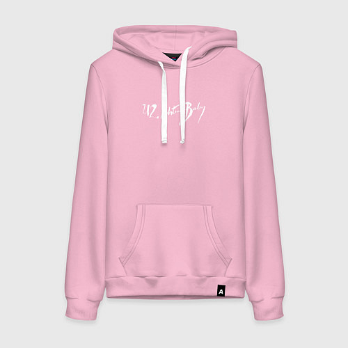 Женская толстовка-худи U2 - Achtung baby 30 / Светло-розовый – фото 1