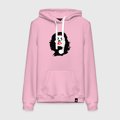 Женская толстовка-худи Revolution girl / Светло-розовый – фото 1