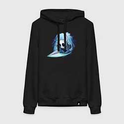 Женская толстовка-худи Полый рыцарь атакует