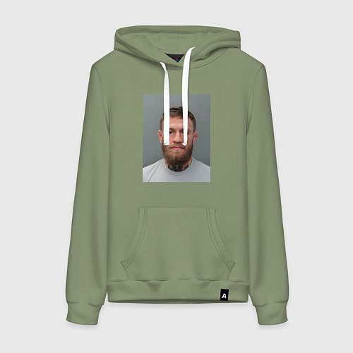 Женская толстовка-худи Conor McGregor magshot / Авокадо – фото 1