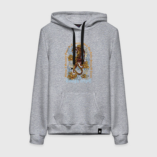 Женская толстовка-худи Eough tripe / Меланж – фото 1