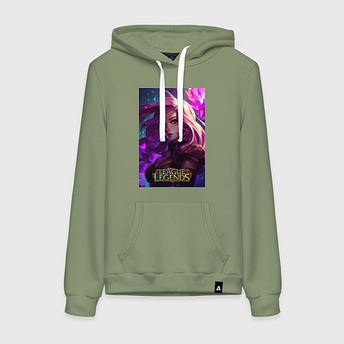 Женская толстовка-худи League of Legends Kaisa Kda / Авокадо – фото 1