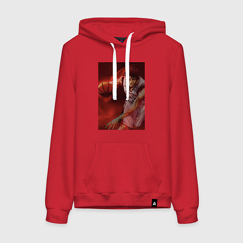 Женская толстовка-худи Баскетбол Тайга Кагами / Красный – фото 1