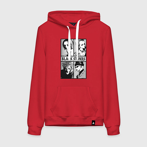 Женская толстовка-худи Нана Осаки / Красный – фото 1