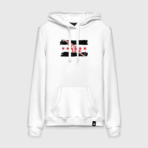 Женская толстовка-худи Cm Punk wwe bitw / Белый – фото 1