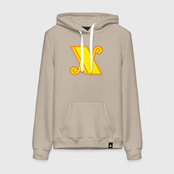 Женская толстовка-худи Знак X