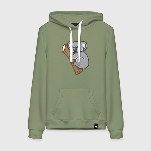 Женская толстовка-худи Koala / Авокадо – фото 1