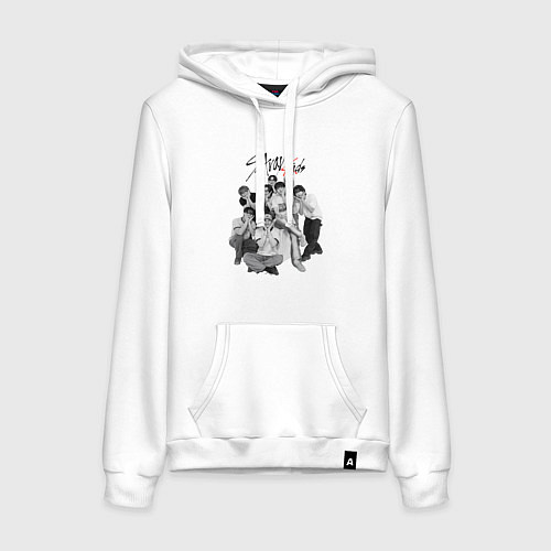 Женская толстовка-худи Stray Kids 6th Anniversary / Белый – фото 1