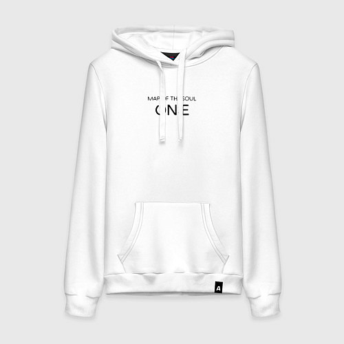 Женская толстовка-худи BTS One / Белый – фото 1