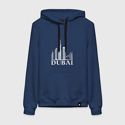 Женская толстовка-худи City - Dubai