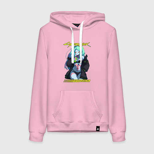 Женская толстовка-худи Edge runners - rebecca / Светло-розовый – фото 1