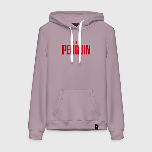 Женская толстовка-худи The penguin logo / Сиреневый – фото 1