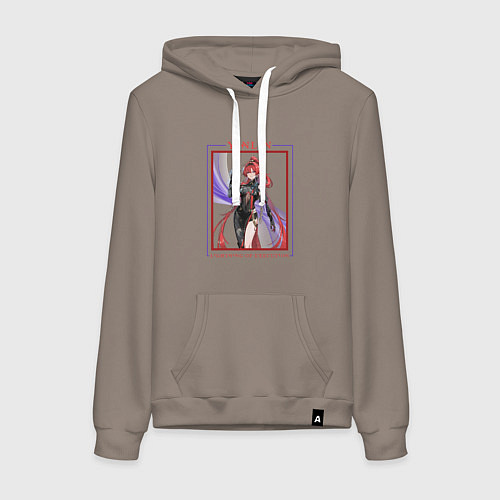 Женская толстовка-худи Yinlin Lightning of Execution / Утренний латте – фото 1