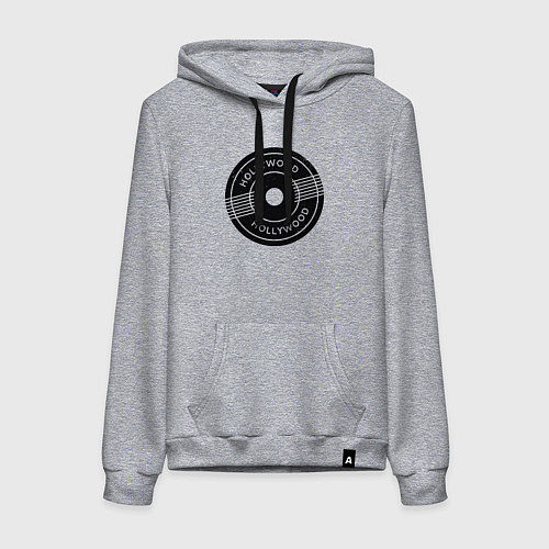 Женская толстовка-худи Hollywood style / Меланж – фото 1