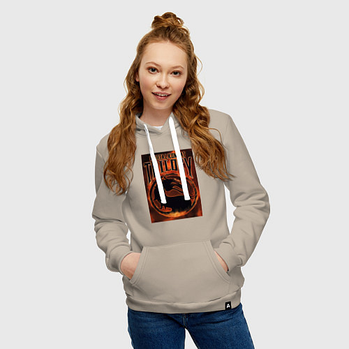 Женская толстовка-худи Mortal kombat trilogy / Миндальный – фото 3