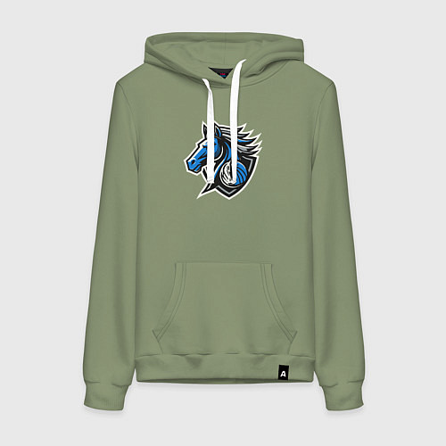 Женская толстовка-худи Mavericks team / Авокадо – фото 1