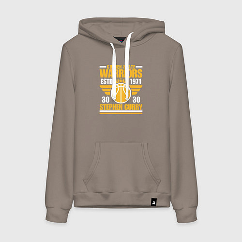 Женская толстовка-худи Голден Стэйт - Стеф Карри / Утренний латте – фото 1