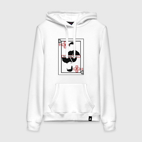 Женская толстовка-худи Доктор МакКой / Белый – фото 1