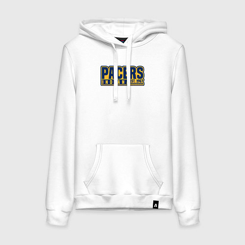 Женская толстовка-худи Pacers Indiana / Белый – фото 1