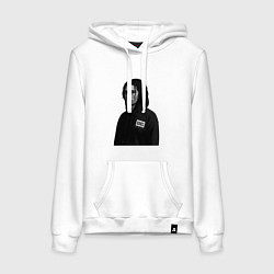 Женская толстовка-худи Bones в капюшоне с наушниками