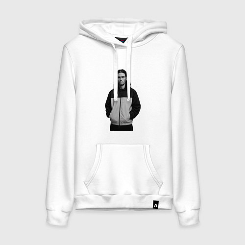 Женская толстовка-худи Bones в спортивном костюме / Белый – фото 1