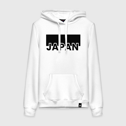 Женская толстовка-худи Japan / Белый – фото 1