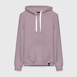 Толстовка-худи хлопковая женская Пушкин арт в современной обработке, цвет: сиреневый