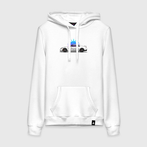 Женская толстовка-худи Nissan GTR - Godzilla / Белый – фото 1