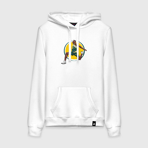 Женская толстовка-худи Шон Кемп / Белый – фото 1