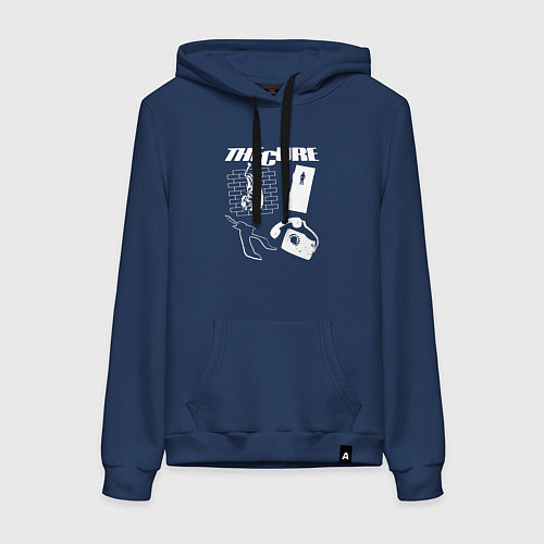 Женская толстовка-худи The Cure group / Тёмно-синий – фото 1