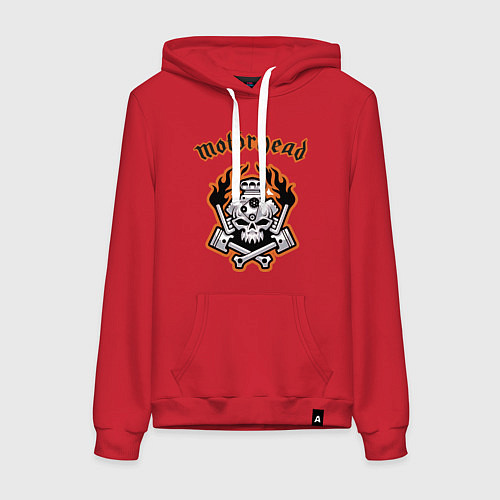Женская толстовка-худи Motorhead / Красный – фото 1