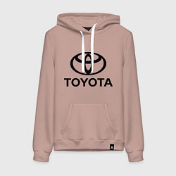 Женская толстовка-худи Toyota Logo