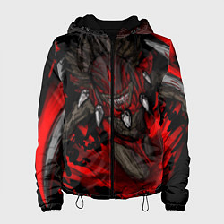Куртка с капюшоном женская Bloodseeker Rage, цвет: 3D-черный