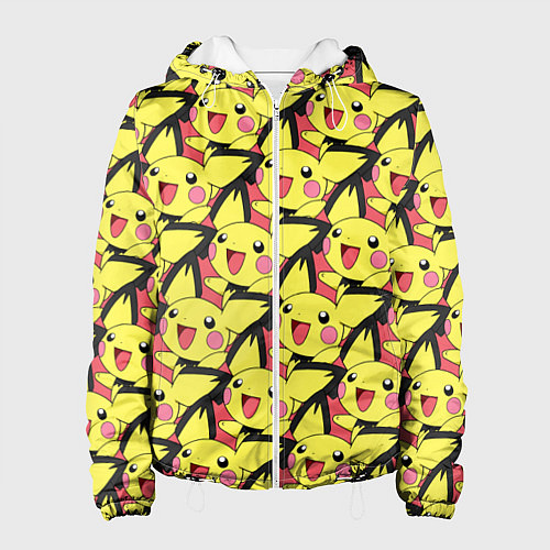 Женская куртка Pikachu / 3D-Белый – фото 1
